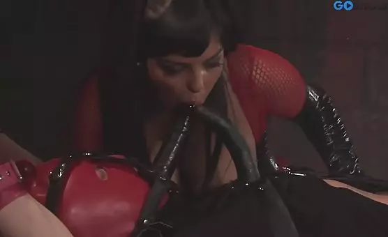 Busty Dominoes and the Pleasures of FemDom Control